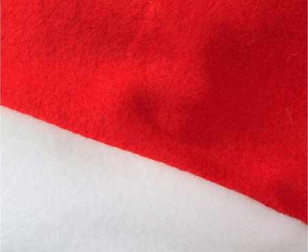 Czapka Świętego Mikołaja Gwiazdora Z Pomponem Przebranie Na Mikołajki 6 szt