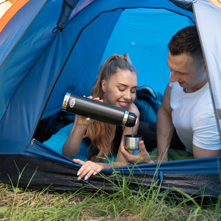 Namiot Turystyczny Kempingowy 2 osobowy Wodoodporny + Pokrowiec Nils Camp