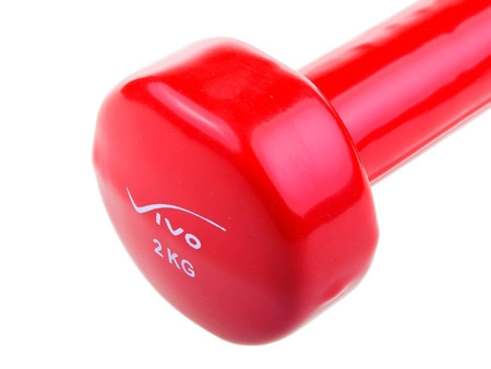 VIVO Zestaw Hantli Hantelek Do Ćwiczeń Fitness 2x2 kg