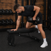 Hantla Ciężarek Gumowany Do Ćwiczeń Treningu Siłowego HEX PRO 5 kg HMS