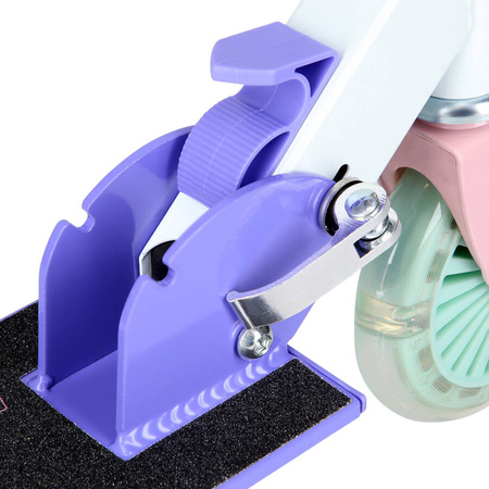 NILS Hulajnoga Miejska Klasyczna Składana Koła LED 120 mm