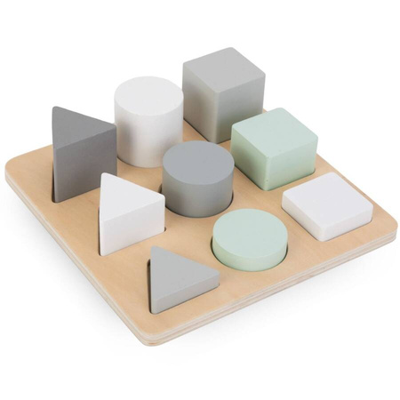 Drewniana Układanka Edukacyjna Sorter Kształtów