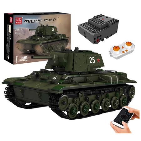 Klocki Konstrukcyjne Czołg KV-1 924 Elementy MOULD KING