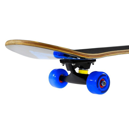 Deskorolka Klasyczna Drewniana Deska Skateboard Dla Początkujących NILS