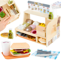 Drewniany Bar Kanapkowy Sklep Z Przekąskami Restauracja MAMABRUM