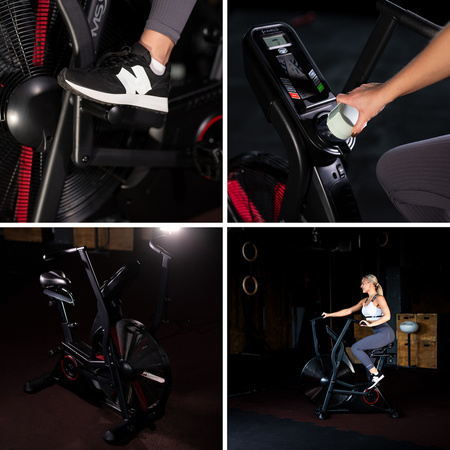 Rowerek Rower Stacjonarny Powietrzny Treningowy Do Ćwiczeń Fitness Cardio