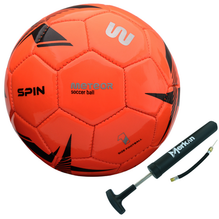 Piłka Nożna Meczowa Treningowa Rekreacyjna Na Trawę Halę Rozmiar 1 + Pompka