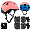 Zestaw Regulowany Kask Rowerowy Ochronny + Ochraniacze Dla Dziecka