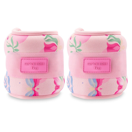 Obciążniki Na Kostki i Nadgarstki Do Ćwiczeń Fitness Treningu 2x1 kg SPOKEY