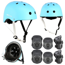 Kask Na Rolki Rower Hulajnogę Regulowany Dla Dzieci Orzeszek + Ochraniacze