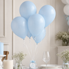 Balony Klasyczne Pastelowe Błękitne Lateksowe Na Urodziny GEMAR 12" 200szt.