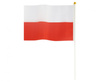 Flaga Polski 14x21 cm Na 11 Listopada Patriotyczna Z Patyczkiem 10 szt.