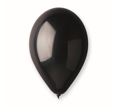 Balony Czarne Klasyczne Pastelowe Dekoracyjne Na Urodziny GEMAR 8" 100 szt