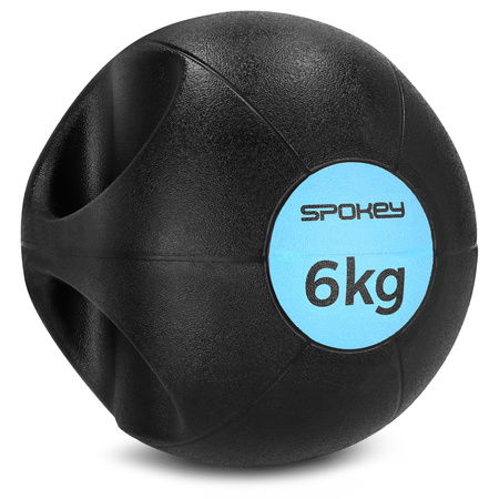 Piłka Do Treningu Funkcjonalnego Z Uchwytami Sandball Kettlebell 6 kg SPOKEY