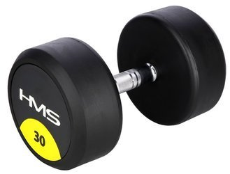 HMS Hantla Ciężarek Gumowany Do Ćwiczeń Treningu Siłowego 30 kg