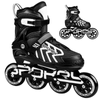 Łyżworolki ROLKI Regulowane Do Jazdy Szybkiej SPOKEY