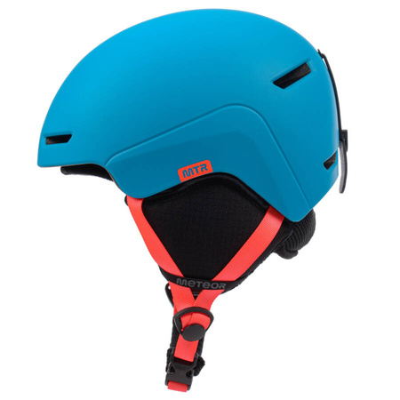 Kask Narciarski Snowboardowy Zimowy Regulowany METEOR