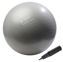 Piłka Gimnastyczna Rehabilitacyjna ANTI-BURST Do Ćwiczeń Fitness 55 cm HMS