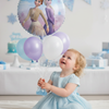 Balony Foliowe Na 3 Urodziny Dla Dziecka Kraina Lodu + Gwiazda + Cyfra 85cm