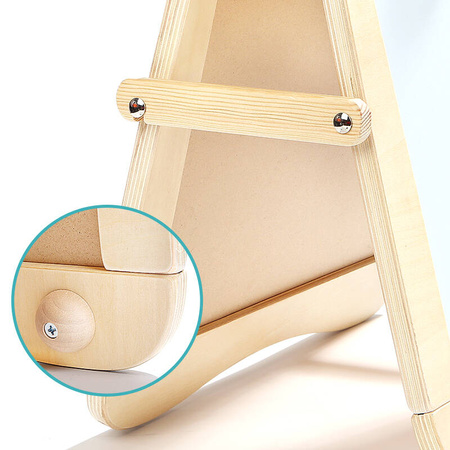 Tablica Dwustronna Magnetyczna Kredowa Suchościeralna Edukacyjna Montessori