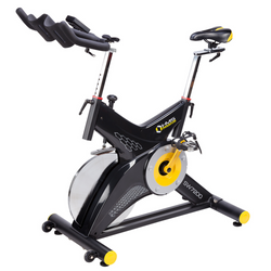 Rower Stacjonarny Spinningowy Treningowy Regulowany Do 150 kg Koło 22 kg