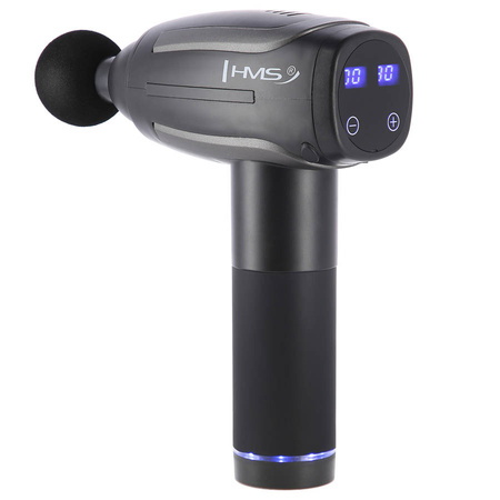 Pistolet Do Masażu Ciała Pleców Masażer Mięśni Massage Gun 6 Końcówek HMS