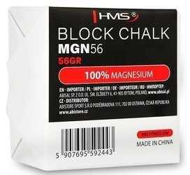 Magnezja W Kostce Węglan Magnezu Sportowa Na Siłownię Block Chalk 56 g HMS