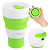 Kubek Silikonowy Składany Turystyczny Podróżny Kompaktowy 600 ml NILS
