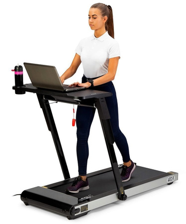 HMS Bieżnia Elektryczna Treningowa Składana Domowa 12 km/h Ze Stolikiem