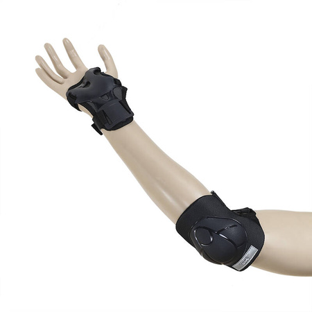 METEOR Regulowany Kask Rowerowy Dla Dzieci 52-56 cm + Zestaw Ochraniaczy M