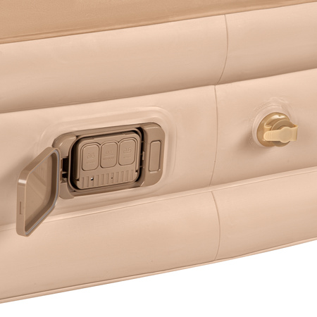 Materac Kempingowy Do Spania Dwuosobowy Z Wbudowaną Pompką Elektryczną