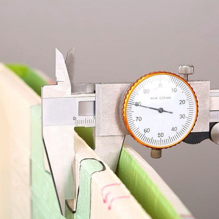 Duża Składana Dwustronna Mata Piankowa 180x120x1 cm MAMABRUM