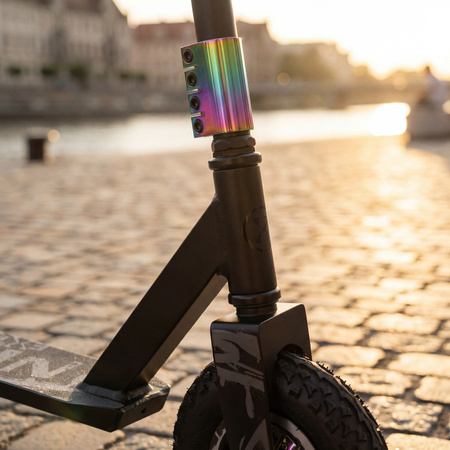Hulajnoga Miejska Pompowane Koła 195 mm ABEC-9 Młodzieżowa Stunt Freestyle
