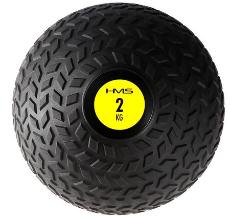 Slam Ball Piłka Lekarska Do Ćwiczeń Fitness Treningu Crossfit 2 kg HMS	