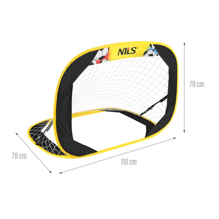 Bramka Samorozkładająca Piłkarska Przenośna Składana Treningowa NILS