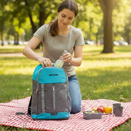 Plecak Termiczny Torba Na Plażę Piknik Kemping Termoizolacyjny 20 L
