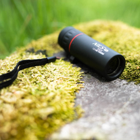 NILS Kompaktowy Monokular Mini Luneta Lornetka BAK-4 Survivalowa W Pokrowcu