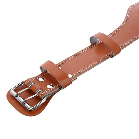 HMS Pas Kulturystyczny Skórzany Stabilizujący Na Siłownię Do Ćwiczeń Siłowych