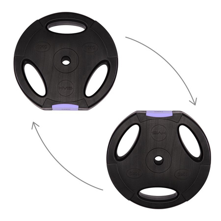 HMS Sztanga Regulowane Obciążenie 42 kg + Zaciski