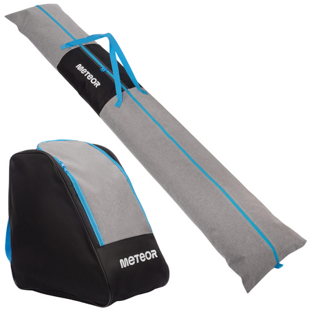 Zestaw Narciarski Torba Na Narty 180 cm + Pokrowiec Na Buty Kask METEOR