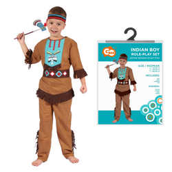 Strój Indianina Kostium Przebranie Na Karnawał Halloween Dla Dziecka GODAN