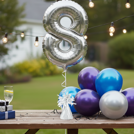 Ciężarek Do Balonów Na Hel Obciążnik Biały Na Wesele Ślub Komunię 145 g