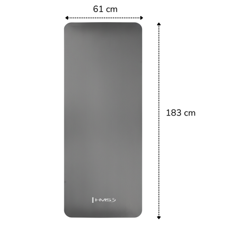 Mata Do Ćwiczeń Fitness Jogi Aerobiku Gimnastyczna Gruba Karimata 1 cm HMS