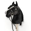 Hobby Horse Konik Na Patyku Kiju Do Skakania Z Grzywą Czarny MAMABRUM