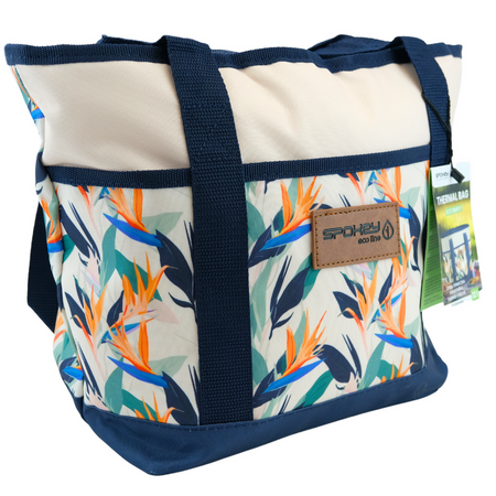 Zestaw 2x Torba Termiczna Turystyczna Plażowa Piknikowa Na Lunch 28 L i 12 L