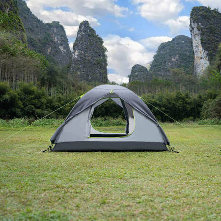 NILS Namiot Turystyczny Ogrodowy 3 Osobowy Filtr UV + Pokrowiec