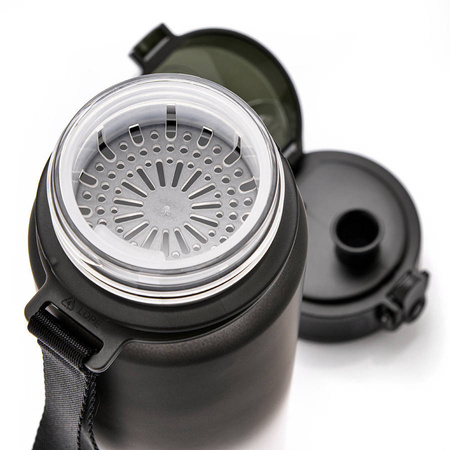 Butelka Sportowa Bidon Na Wodę Z Miarką Tritanowa Z Ustnikiem 500 ml METEOR