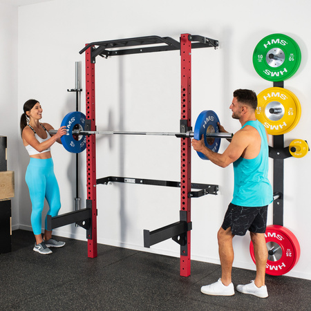 Klatka Treningowa Wielofunkcyjna Składana Do Ćwiczeń Domowa Siłownia HMS