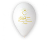 Balony Lateksowe Białe Kielich Pierwsza Komunia Święta 13" Zestaw 5 szt.
