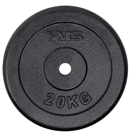 HMS Obciążenie Żeliwne Talerz Olimpijski 20 kg